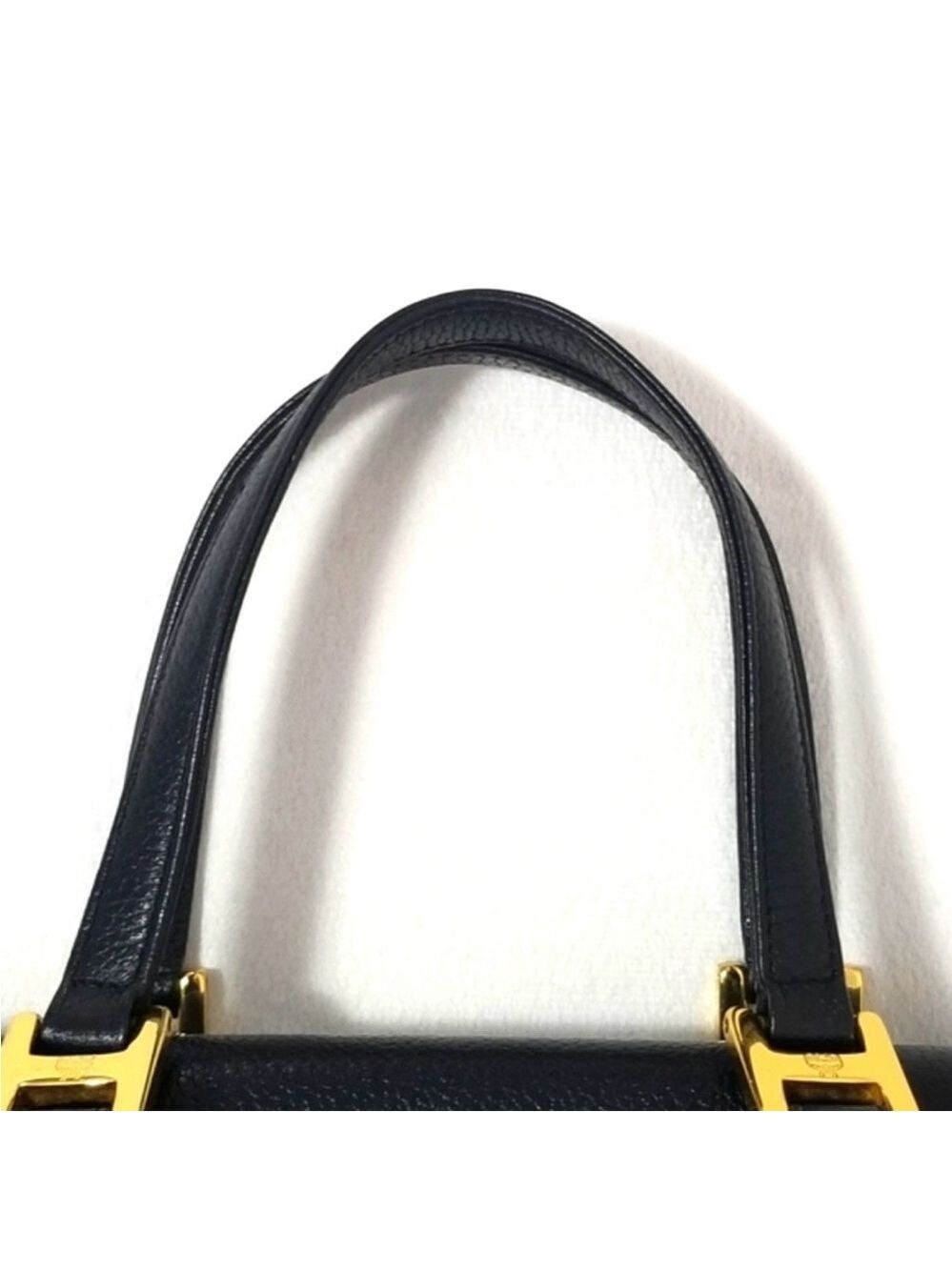 MCM Black Leather Flap Bag with COA - Picture 6 of 14